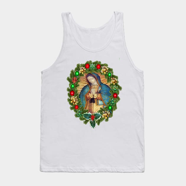 Guadalupe Our Lady of Virgin Mary Mexico Catholic Shirt Tank Top by hispanicworld